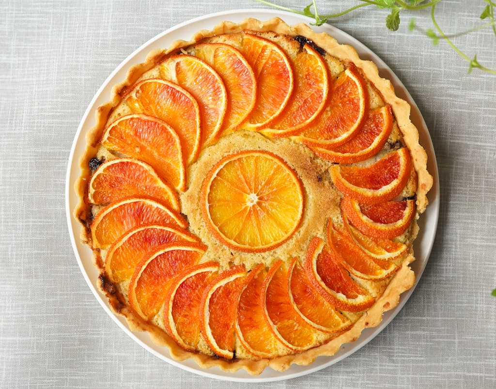 Baked Orange Pie